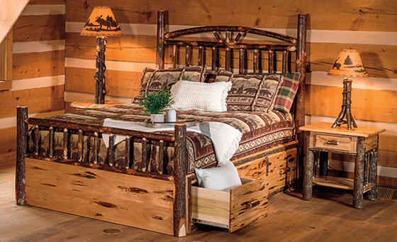 Rustic Amish Bedroom Furniture – Northeast Retail Customers Rustic Amish‑crafted hickory furniture available through trusted retailers in CT, RI, MA, VT, NH, ME, and NY. Customizable solid‑wood bedroom, dining, and living room pieces built for cabin, lodge, and rustic‑modern homes.
